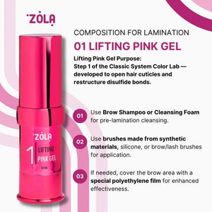 Color Lab Brow&Lash Lamination Set von ZOLA
