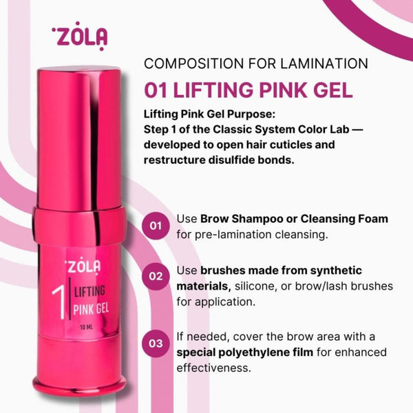 Color Lab Brow&Lash Lamination Set von ZOLA