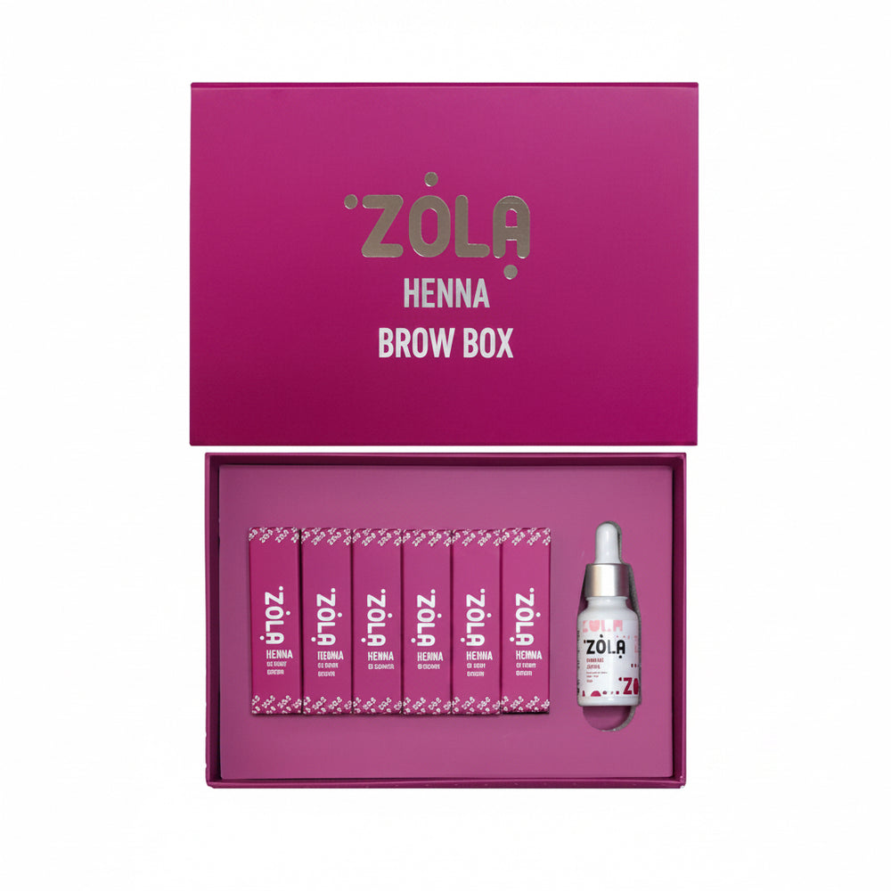 Augenbrauenfarbe Henna Brow Box 6 x 5g - ZOLA