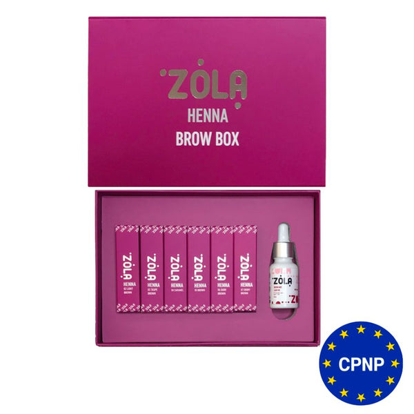 Augenbrauenfarbe Henna Brow Box 6 x 5g - ZOLA