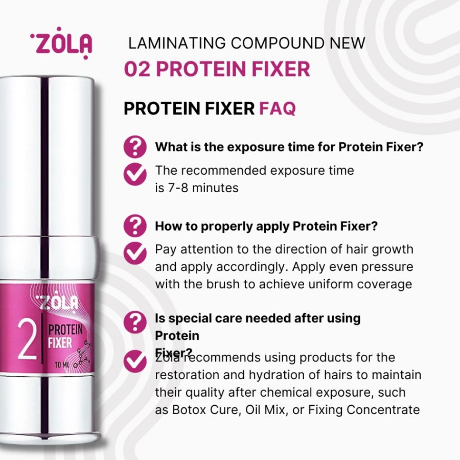 Lifting Lotion PROTEIN FIXER Step 02 von ZOLA