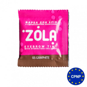 ZOLA Brow Dye Set - Professionelle Augenbrauenfarbe 5x 5ml