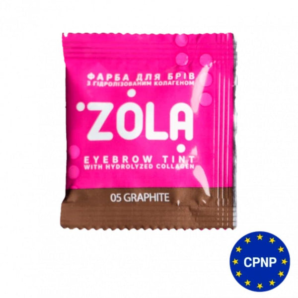 ZOLA Brow Dye Set - Professionelle Augenbrauenfarbe 5x 5ml