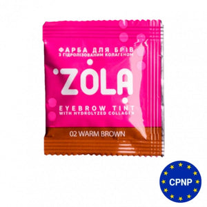 ZOLA Brow Dye Set - Professionelle Augenbrauenfarbe 5x 5ml