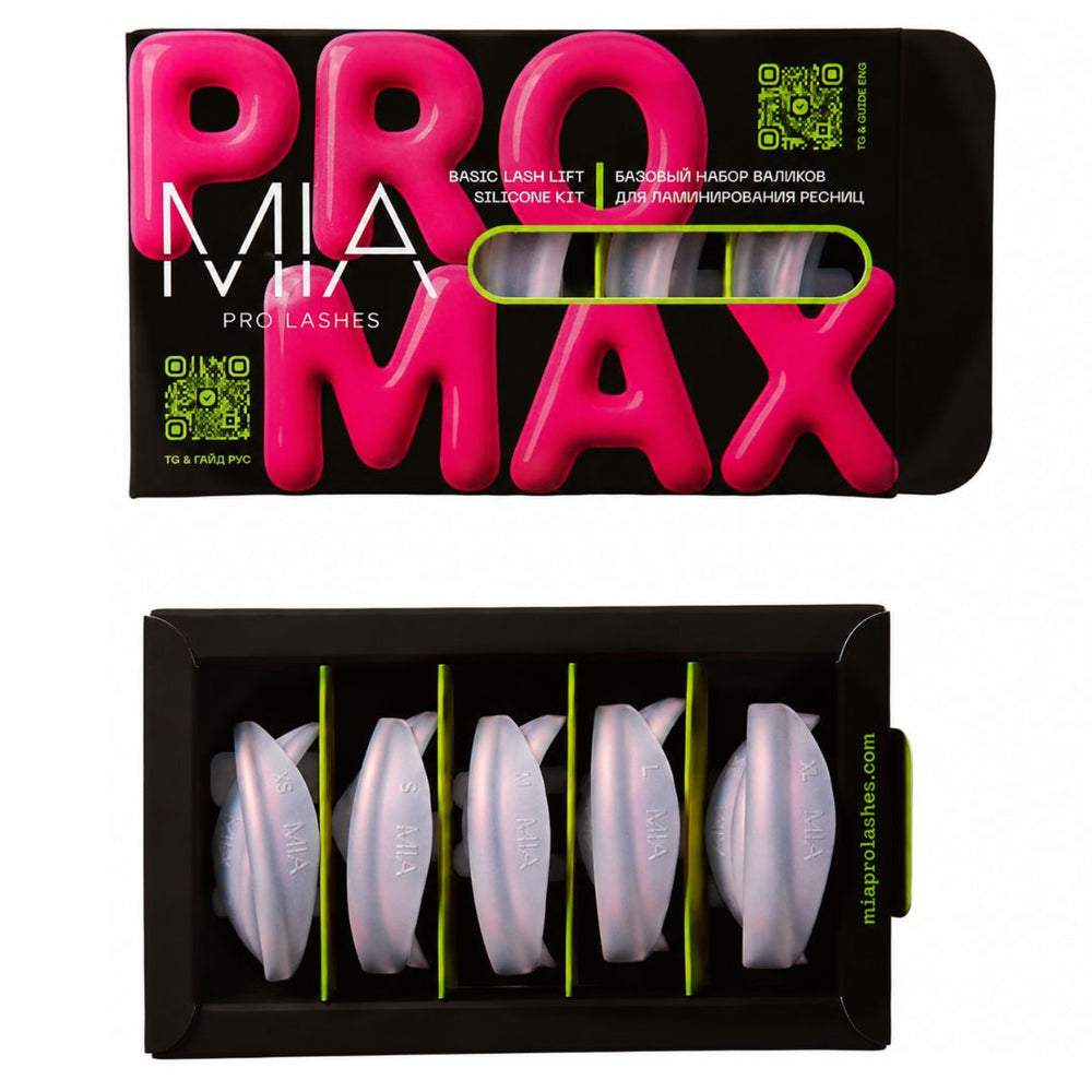 MIA® PRO MAX Silikon Pads Lash Lift Shields - Pearl 5 Paar Set