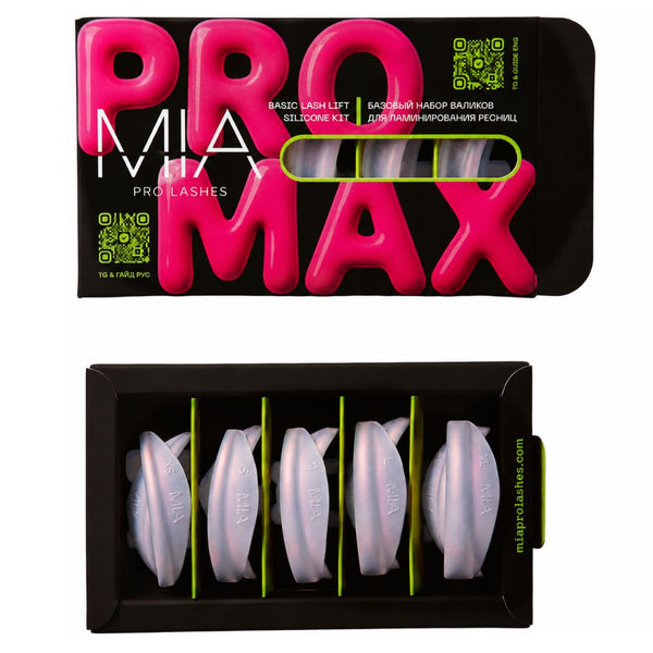MIA® PRO MAX Silikon Pads Lash Lift Shields - Pearl 5 Paar Set