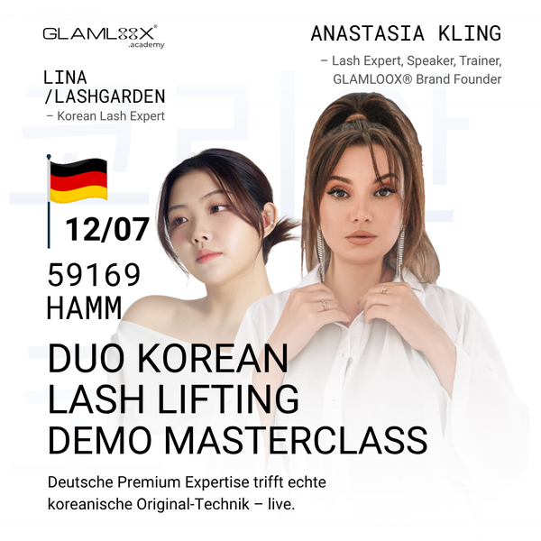 Korean Lashlifting  Demo - DUO - Masterclass
