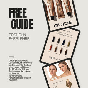 Free GUIDE EBook: Farbtheorie der Bronsun Gel-Farben