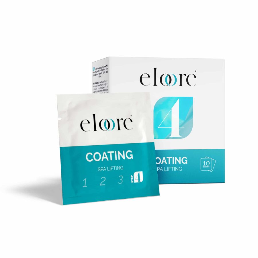 eloore® Cysteamin COATING Lotion 4 - 10 x 2ml Sachet für Wimpernlifting