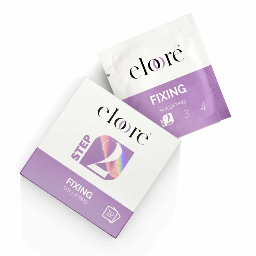 eloore® Cysteamin FIXING UP Lotion 2 - 10 x 2ml Sachet für Wimpernlifting