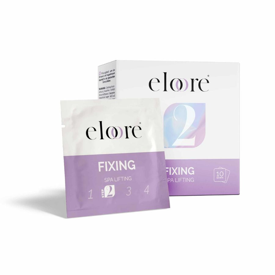eloore® Cysteamin FIXING UP Lotion 2 - 10 x 2ml Sachet für Wimpernlifting