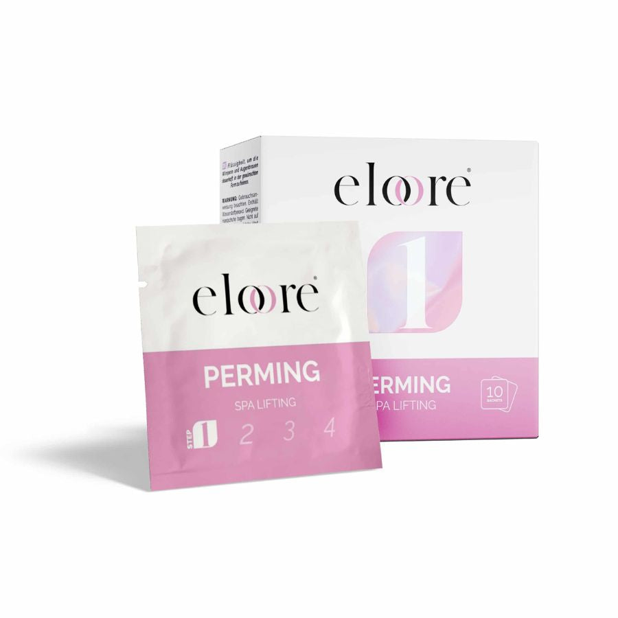 eloore® Cysteamin PERMING Lotion 1 - 10 x 2ml Sachet für Wimpernlifting
