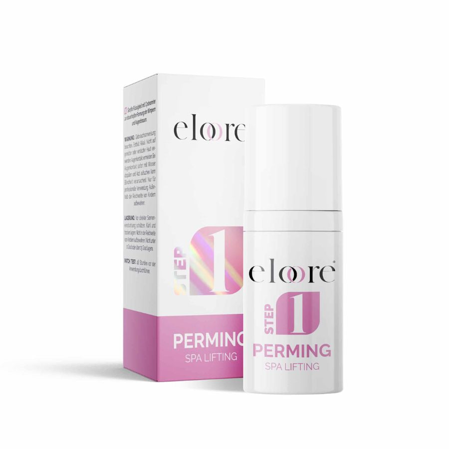 eloore® Cysteamin PERMING Lotion 1 - 10 ml Spender für Wimpernlifting