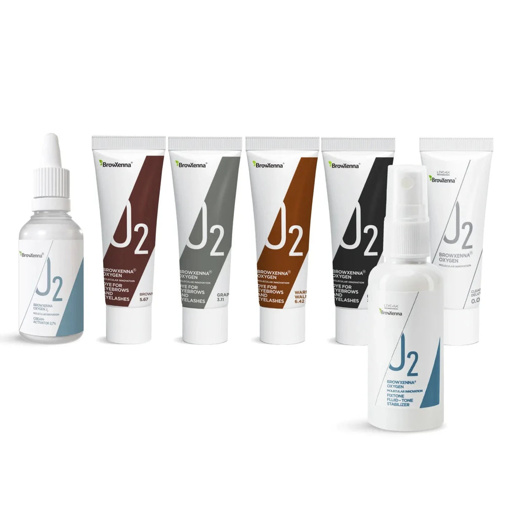 BrowXenna® OXYGEN J2 Smart Coloring System Set, Mini