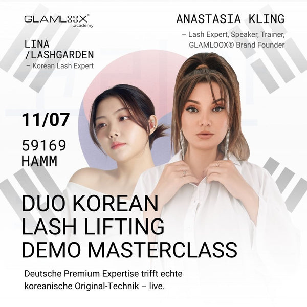 Korean Lashlifting  Demo - DUO - Masterclass