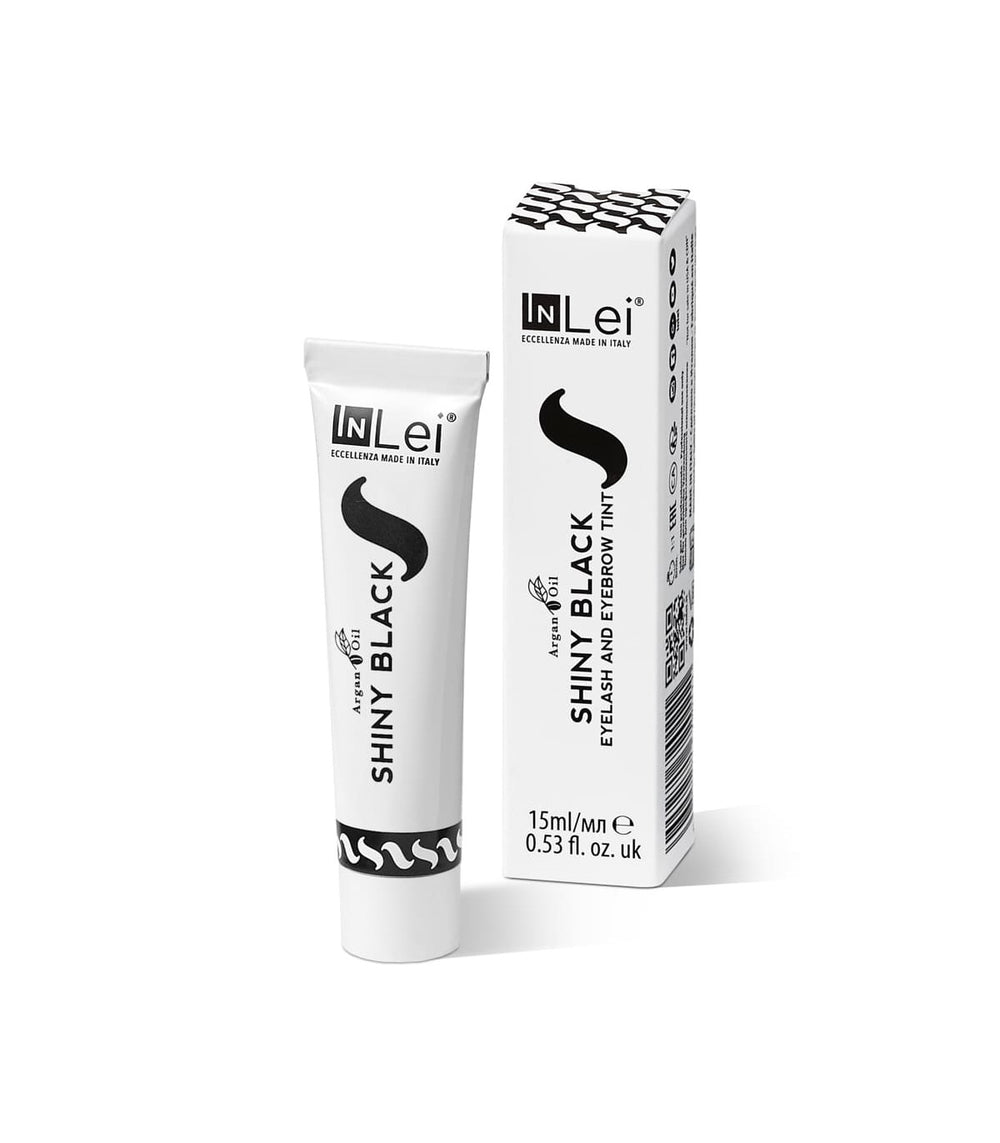 InLei®  Wimpern & Augenbrauenfarbe Shiny Black Schwarz