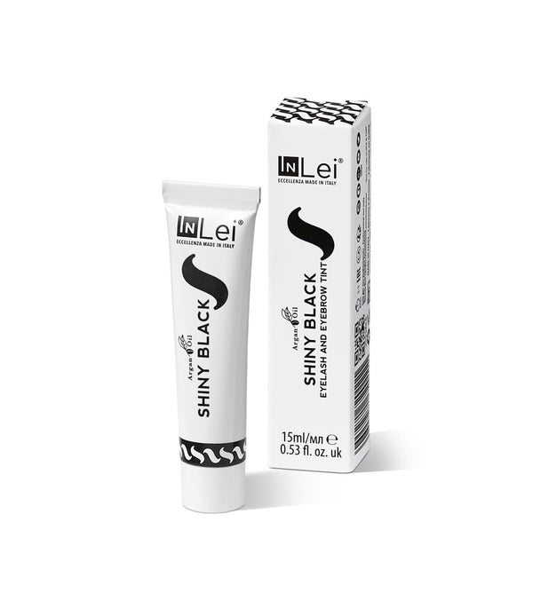 InLei®  Wimpern & Augenbrauenfarbe Shiny Black Schwarz