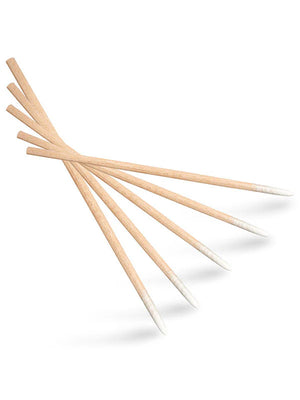 InLei® COTTONIES Holzstäbchen mit spitzer Spitze aus Baumwolle