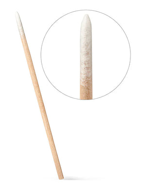 InLei® COTTONIES Holzstäbchen mit spitzer Spitze aus Baumwolle