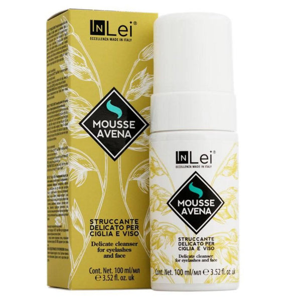 Augenbrauen und Wimpern Shampoo MOUSSE Avena - InLei®