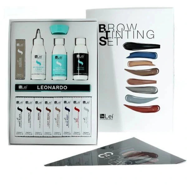 InLei® Augenbrauenfarben Set - BROW TINTING SET