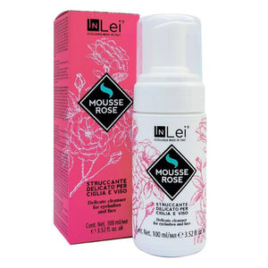 Augenbrauen und Wimpern Shampoo MOUSSE Rose - InLei®