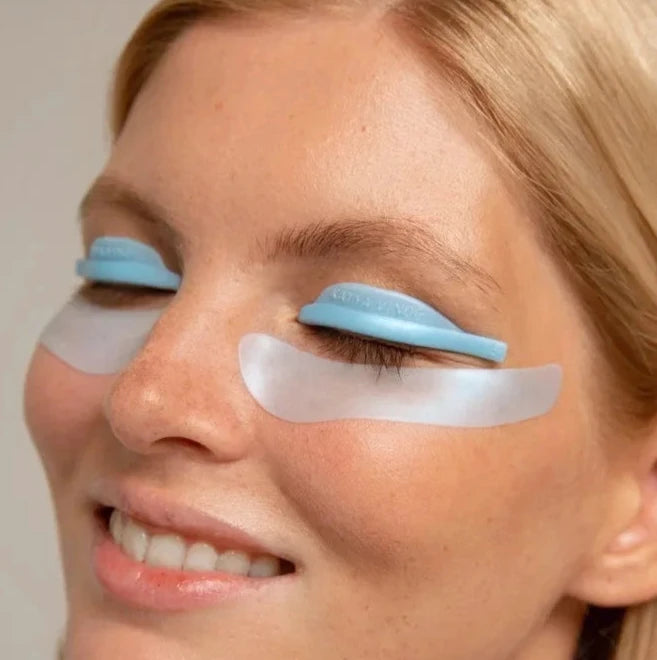 katya_vinog® Undereye Patches seidig hellblau