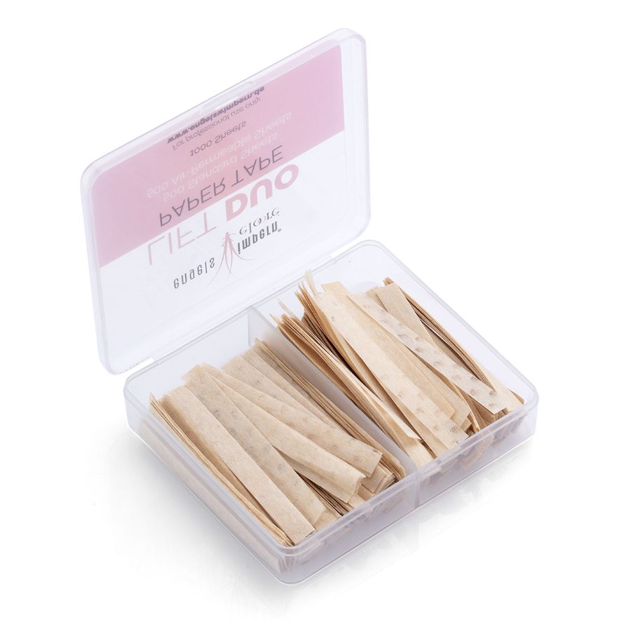 DUO Fixiertape aus Papier - Kompensator für Wimpernlifting - naturbelassen 1000 Stk.
