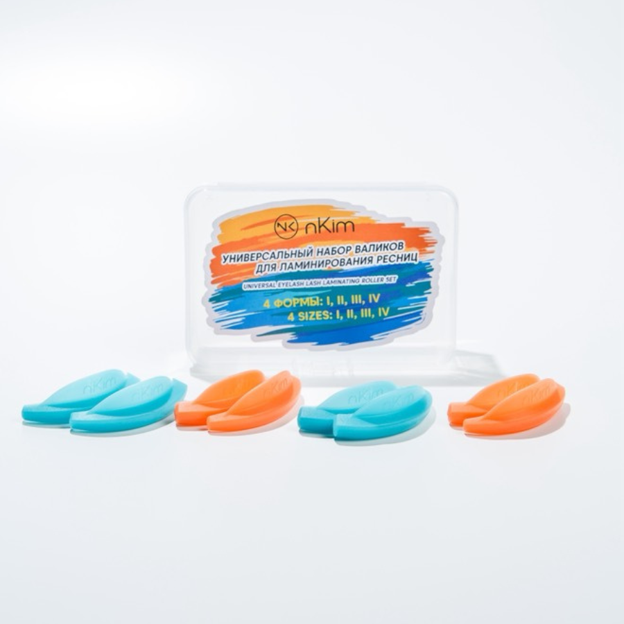 Wimpernlifting Silikonpads von nKim für präzises Lifting auch bei Schlupflidern