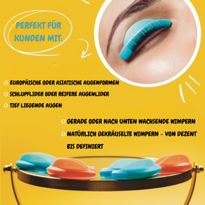 Innovative Silikonpads Wimpernlifting für diese Kunden