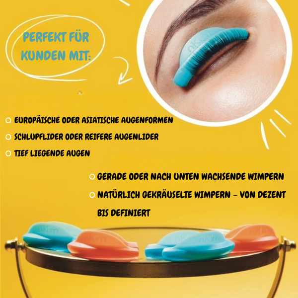 Innovative Silikonpads Wimpernlifting für diese Kunden