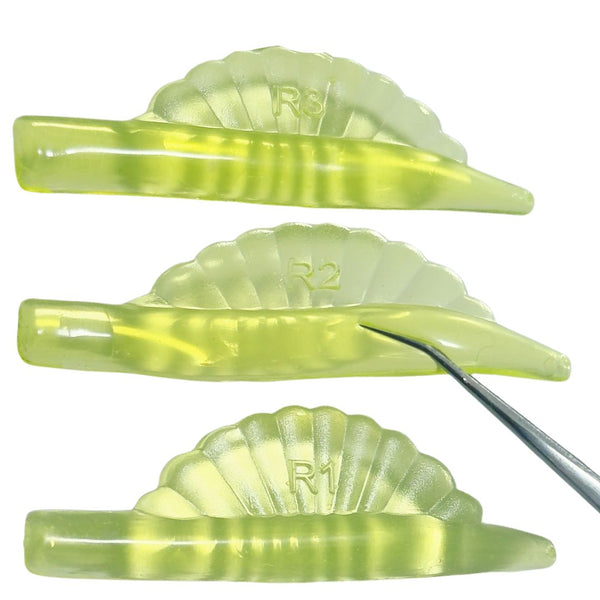 Shell smal  - Lashlifting Pads  5 Größen in 3 Farben Glueless Koreanlashlifting