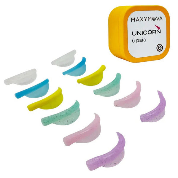 MAXYMOVA CURL PADS UNICORN 6 PAAR
